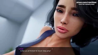 Hot stepsister is trying out a cute pink vibrator on her nice young virgin pussy l My sexiest gameplay moments l Milfy City l Part #13